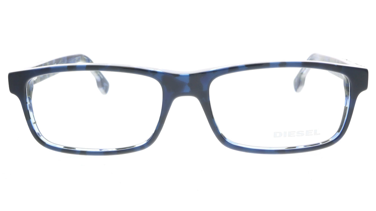Diesel DL5189 092 Blue Rectangle Optical Frames
