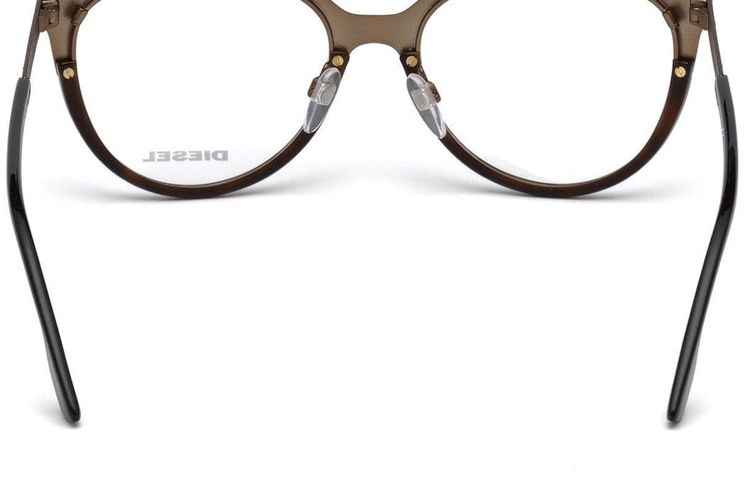 Diesel DL5217 038 Brown Round Optical Frames