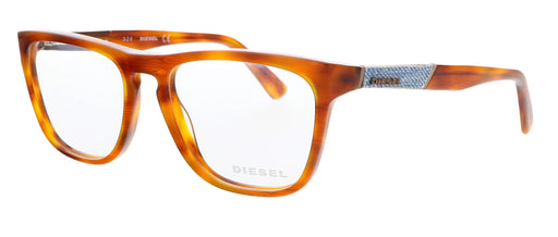 Diesel DL5249 Red Havana Square Eyeglasses