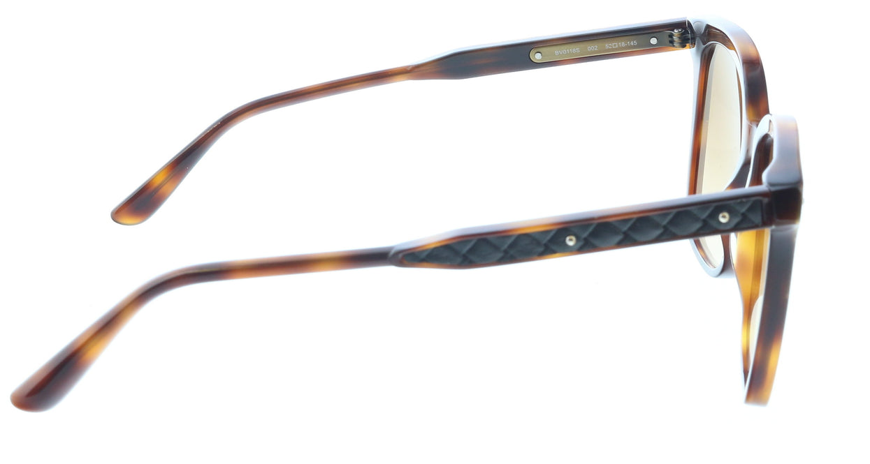 Bottega Veneta BV0118S-002  Brown  Rectangle Sunglasses