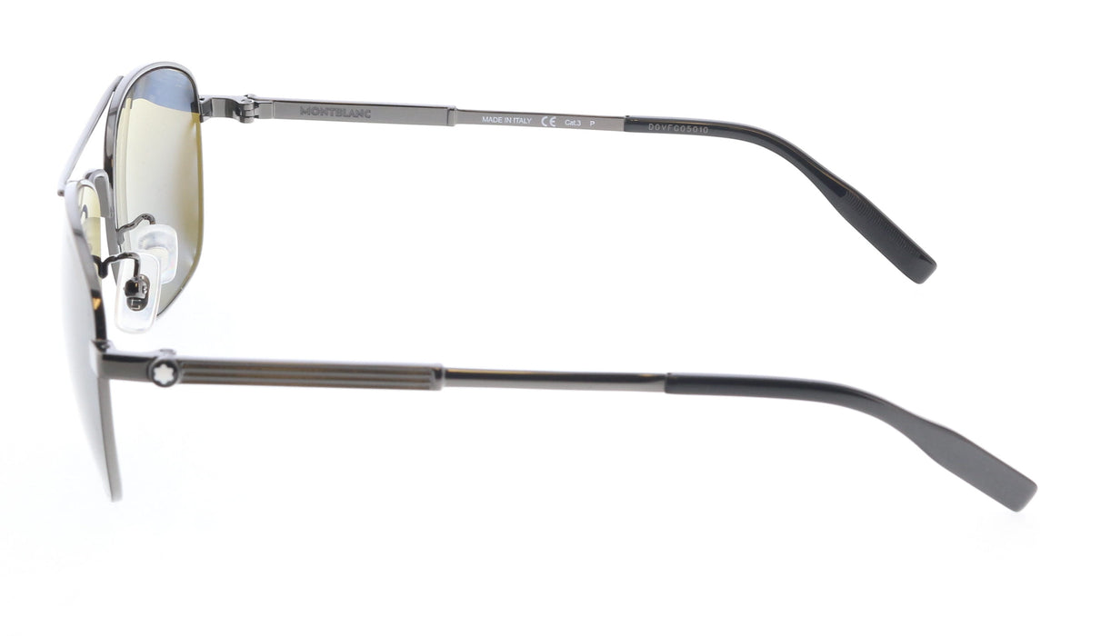 Montblanc MB0026S-005 Ruthenium Aviator Sunglasses