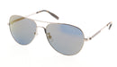 Montblanc MB0027S-004 Ruthenium Aviator Sunglasses