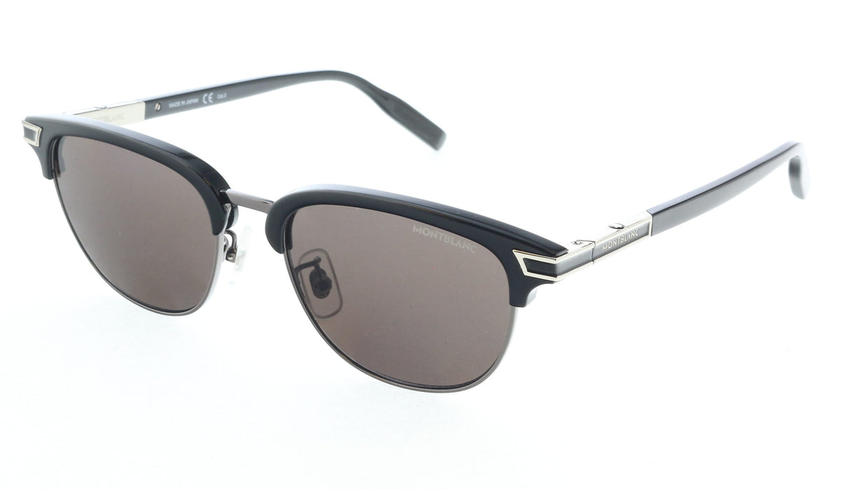 Montblanc MB0040S-001 Black Cateye Sunglasses
