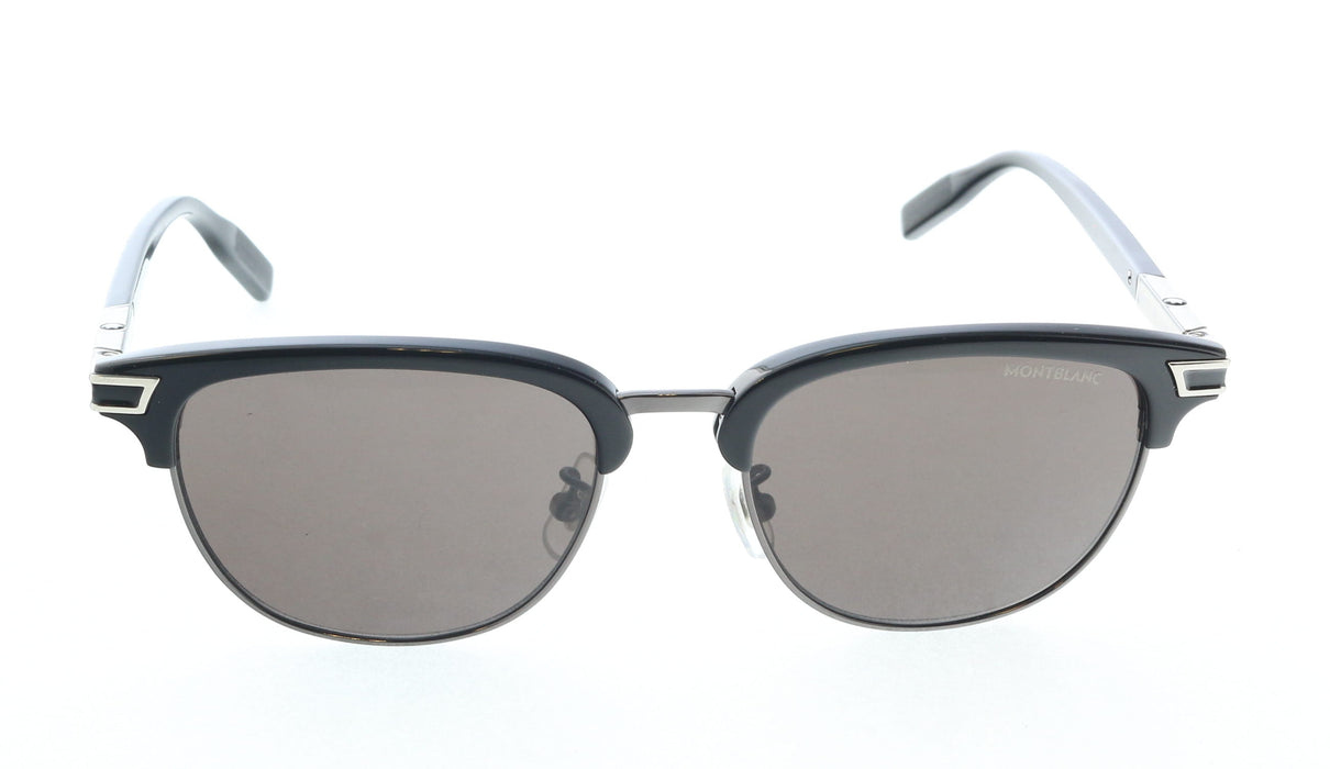 Montblanc MB0040S-001 Black Cateye Sunglasses