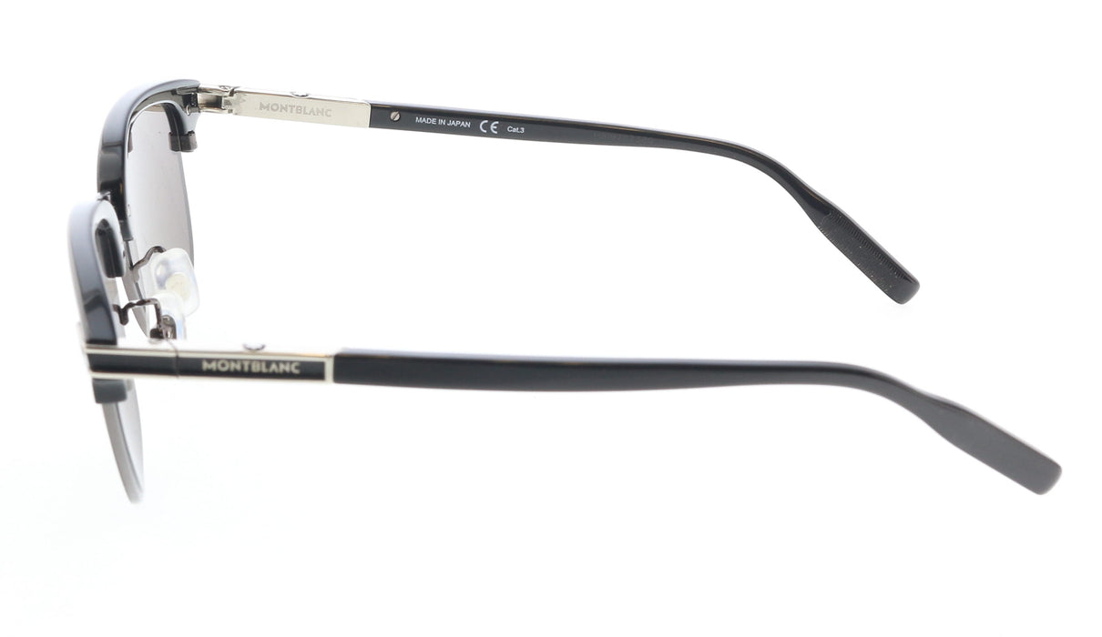 Montblanc MB0040S-001 Black Cateye Sunglasses