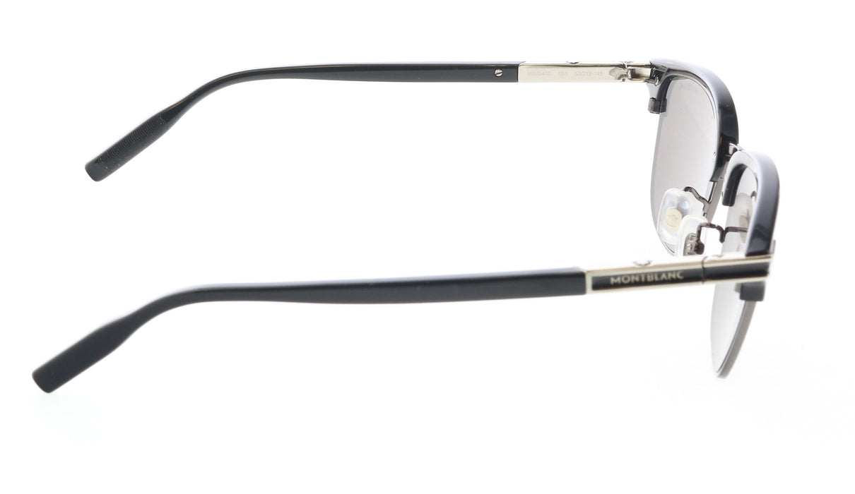 Montblanc MB0040S-001 Black Cateye Sunglasses