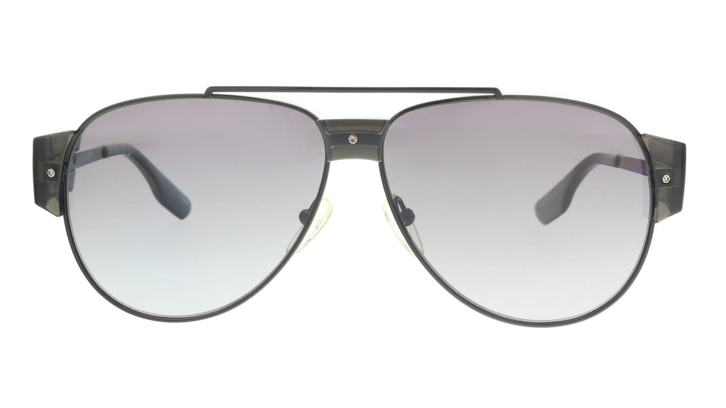 McQ MQ0002S-001 Grey Aviator Sunglasses