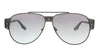 McQ MQ0002S-001 Grey Aviator Sunglasses