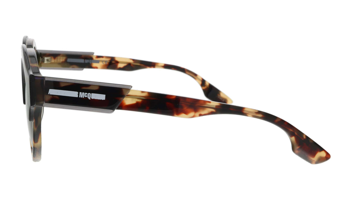 Defective McQ MQ0003S-002 Havana Round Sunglasses