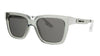 McQ  Grey Rectangle Sunglasses