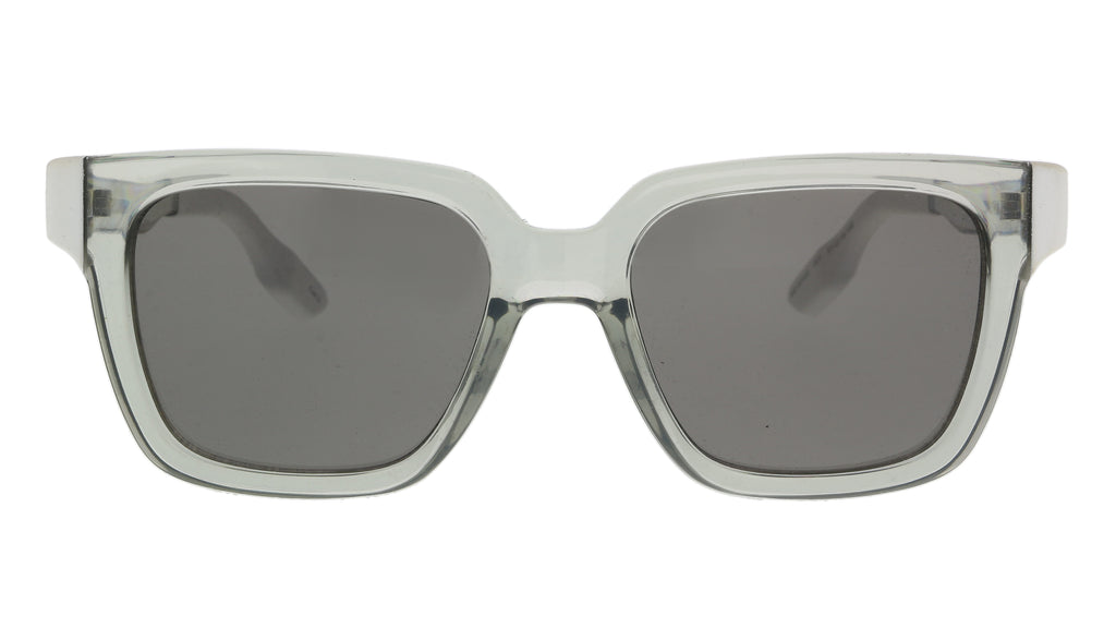 McQ MQ0014S-001 Grey Rectangle Sunglasses