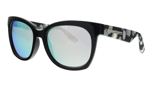 McQ MQ0011S-005 Black Cateye Sunglasses