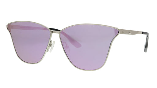 McQ MQ0087S-003 Grey Cateye Sunglasses