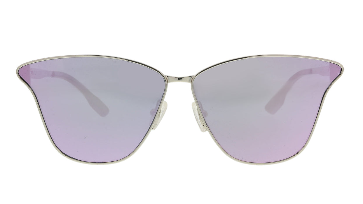 McQ MQ0087S-003 Grey Cateye Sunglasses