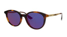 McQ MQ0069S-002 Havana Round Sunglasses