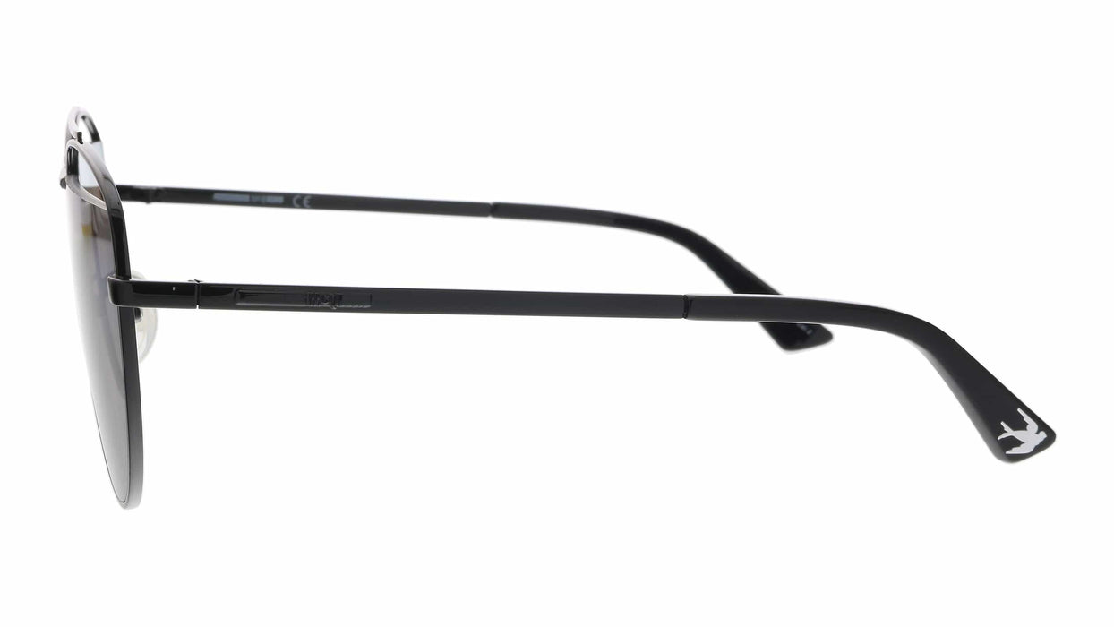 McQ MQ0157S-001 Black Aviator Sunglasses