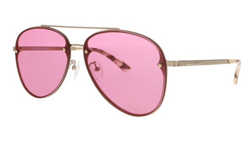 McQ MQ0136S-012 Gold Aviator Sunglasses