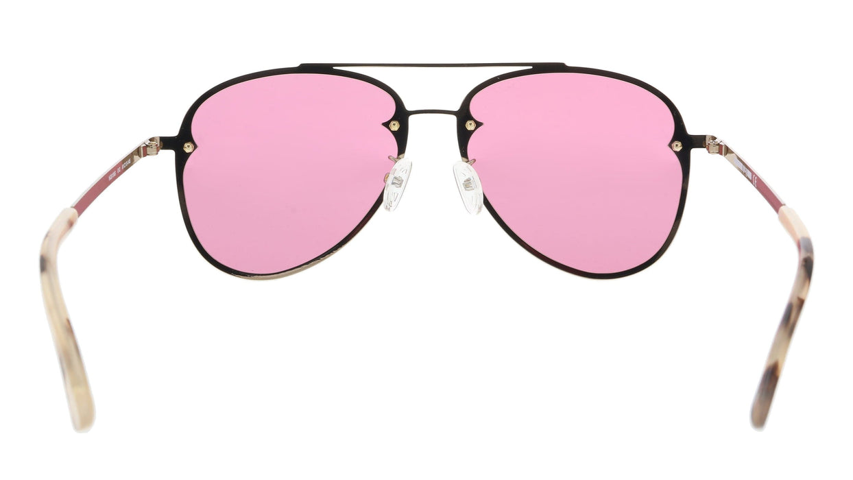 McQ MQ0136S-012 Gold Aviator Sunglasses