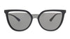 McQ MQ0197S-001 Black Cateye Sunglasses