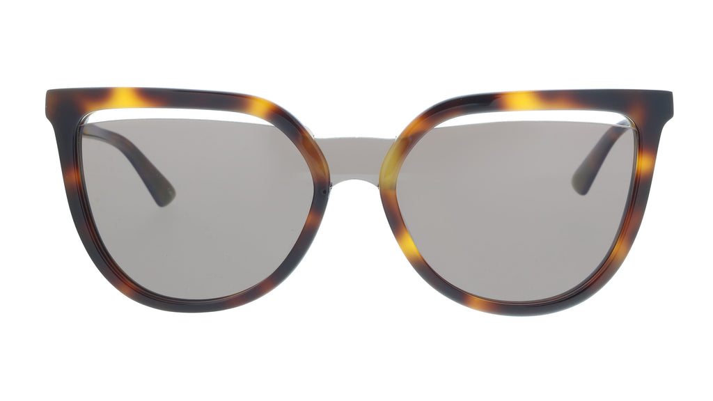 McQ MQ0197S-002 Havana Cateye Sunglasses