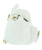 Versace Jeans Couture White Quilted Fashion Medium Backpack