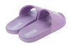 Versace Jeans Couture Lavender Signature Logo Pool Slide -