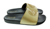 Versace Jeans Couture Gold Signature Logo Pool Slide -