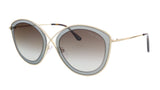 Tom Ford   Dark Brown Butterfly Sunglasses