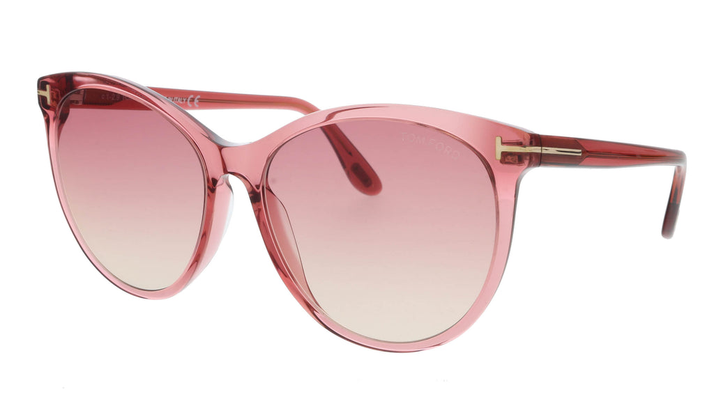 Tom Ford    Shiny Pink Round Sunglasses