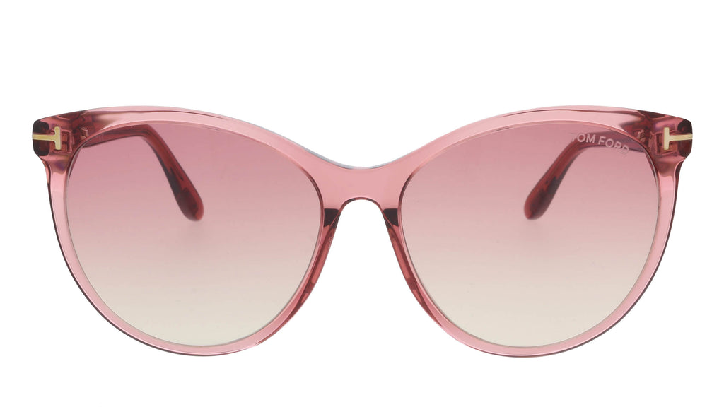 Tom Ford FT0787 72T Maxim   Shiny Pink Round Sunglasses