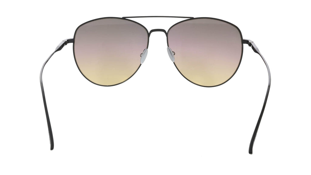 Tom Ford FT0784 01C Milla  Shiny Black Teardrop Aviator Sunglasses