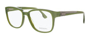 Diesel DL5032 Shiny Dark Green Rounded Square Eyeglasses