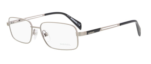 Diesel DL5109 Shiny Palladium Rectangular Eyeglasses