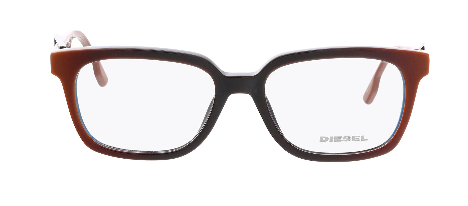 Diesel DL5111 Light Brown Modified Square Eyeglasses