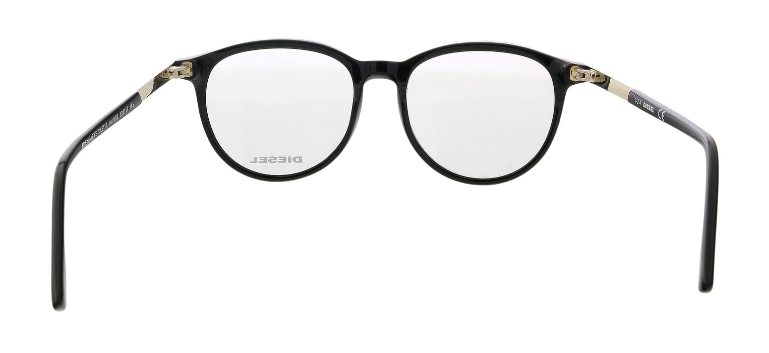 Diesel DL5117 Denim/Black Modified Round Eyeglasses