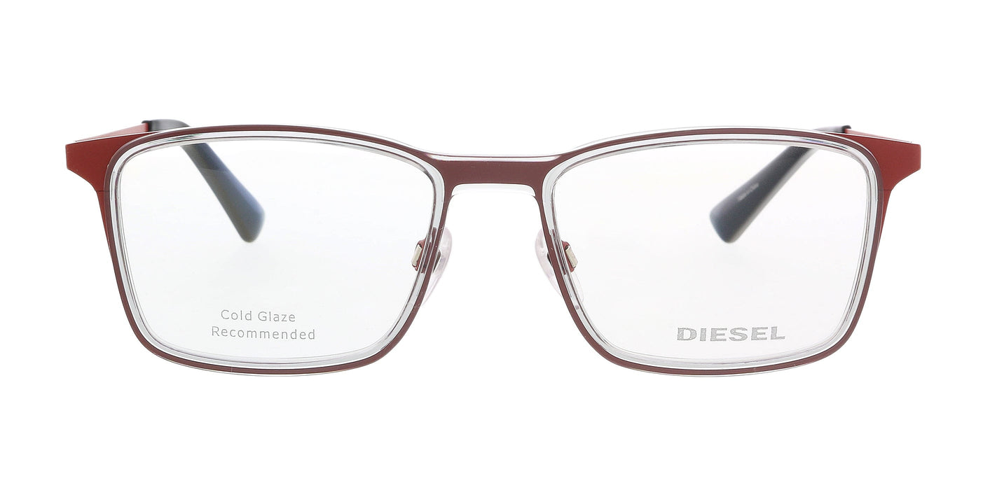 Diesel DL5299 Red Rectangular Eyeglasses