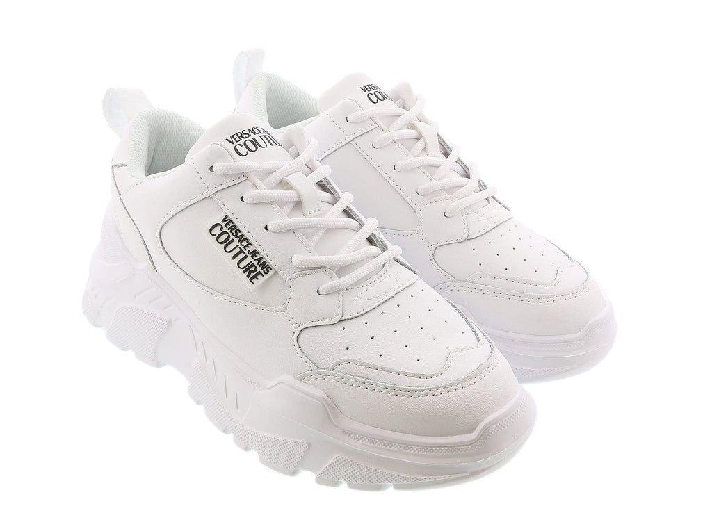 Versace Jeans Couture White Logo Sneakers-10