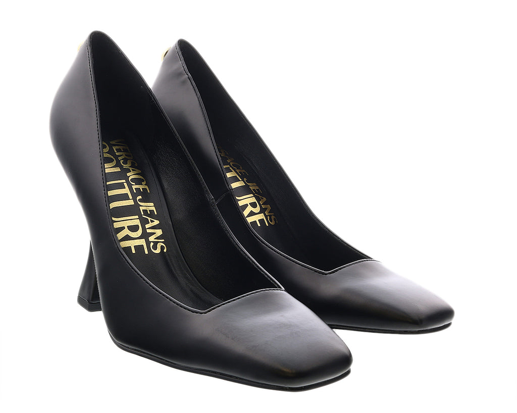 Versace Jeans Couture Black High Heel Classic Pump-8