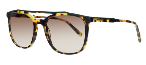 Lacoste L924S 43116 Havana Tokio/Green Brow Bar Square Sunglasses