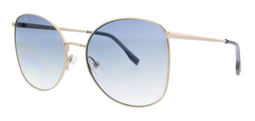 Lacoste L224S 43169 Light Gold Classic Butterfly Sunglasses