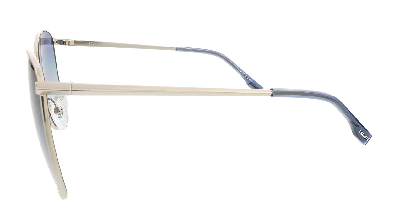 Lacoste L224S 43169 Light Gold Classic Butterfly Sunglasses