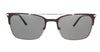 Calvin Klein CK19308S 41875 Satin Dark Brown Square Sunglasses