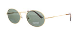 Calvin Klein CK20116S 43634 Shiny Gold/Soft Tortoise Round Sunglasses