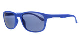 Calvin Klein  Matte Cobalt Rectangle Sunglasses