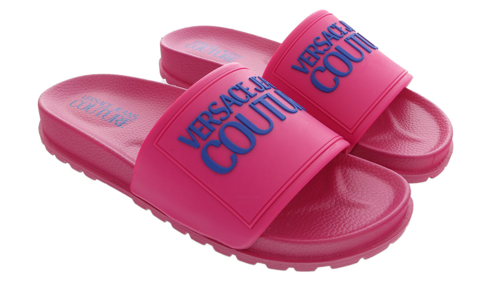 Versace Jeans Couture Dark Pink Logo Fashion Slide 7