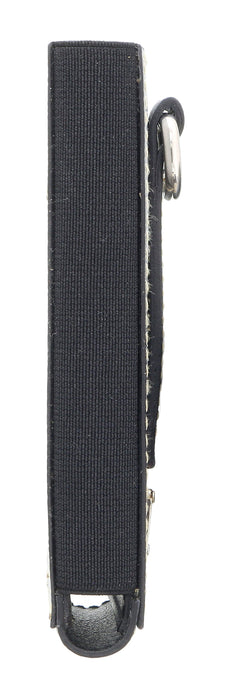 Prada Signature Silver Leather Handbag Accessory Charm