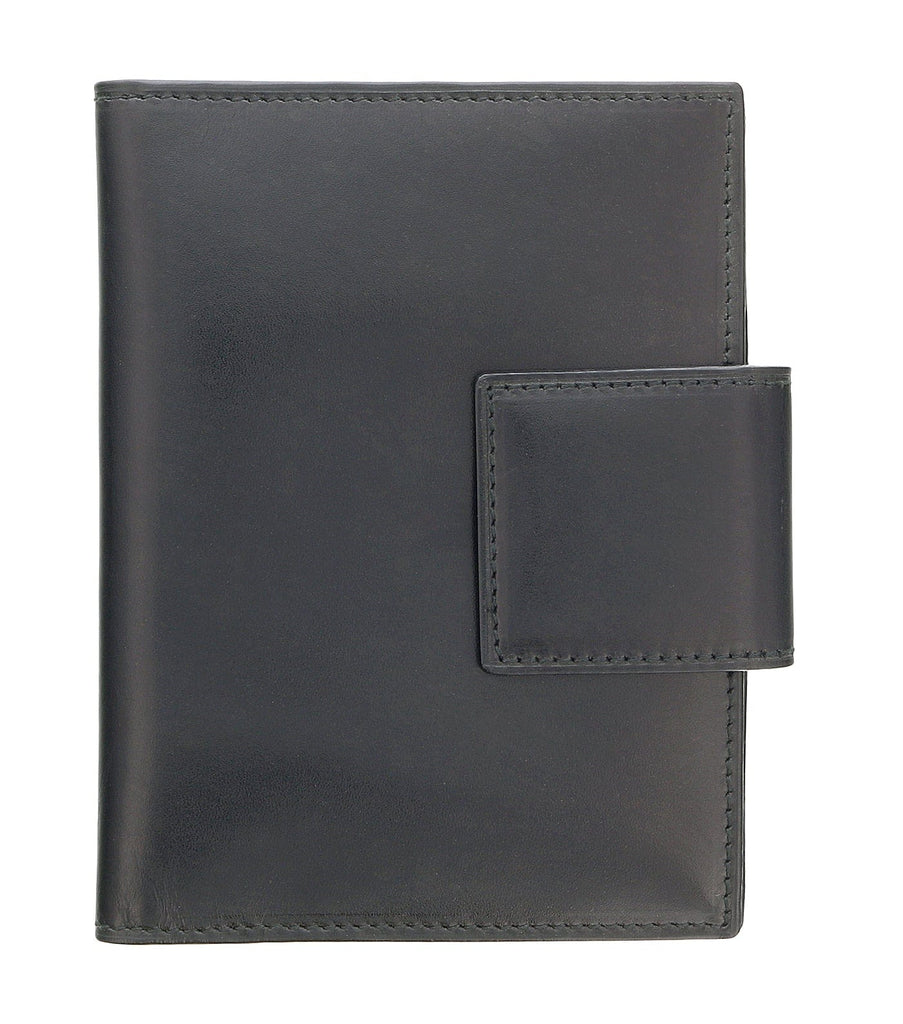 Damaged/ Store Return Prada Black Leather Signature Notebook/Passport Holder