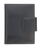 Prada Black Leather Signature Notebook/Passport Holder
