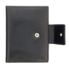 Prada Black Leather Signature Notebook/Passport Holder