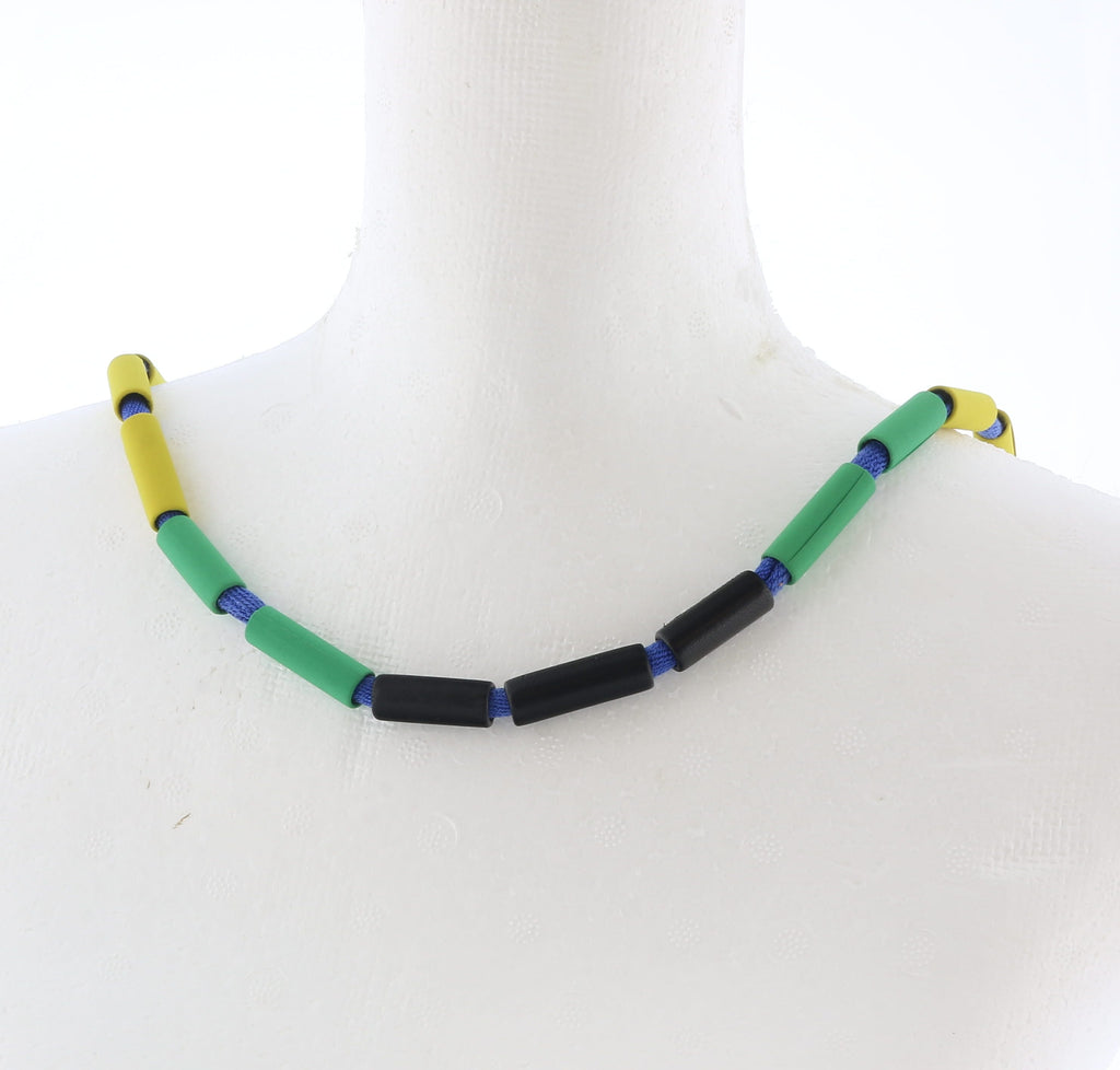 Prada Multi Color Beaded Necklace